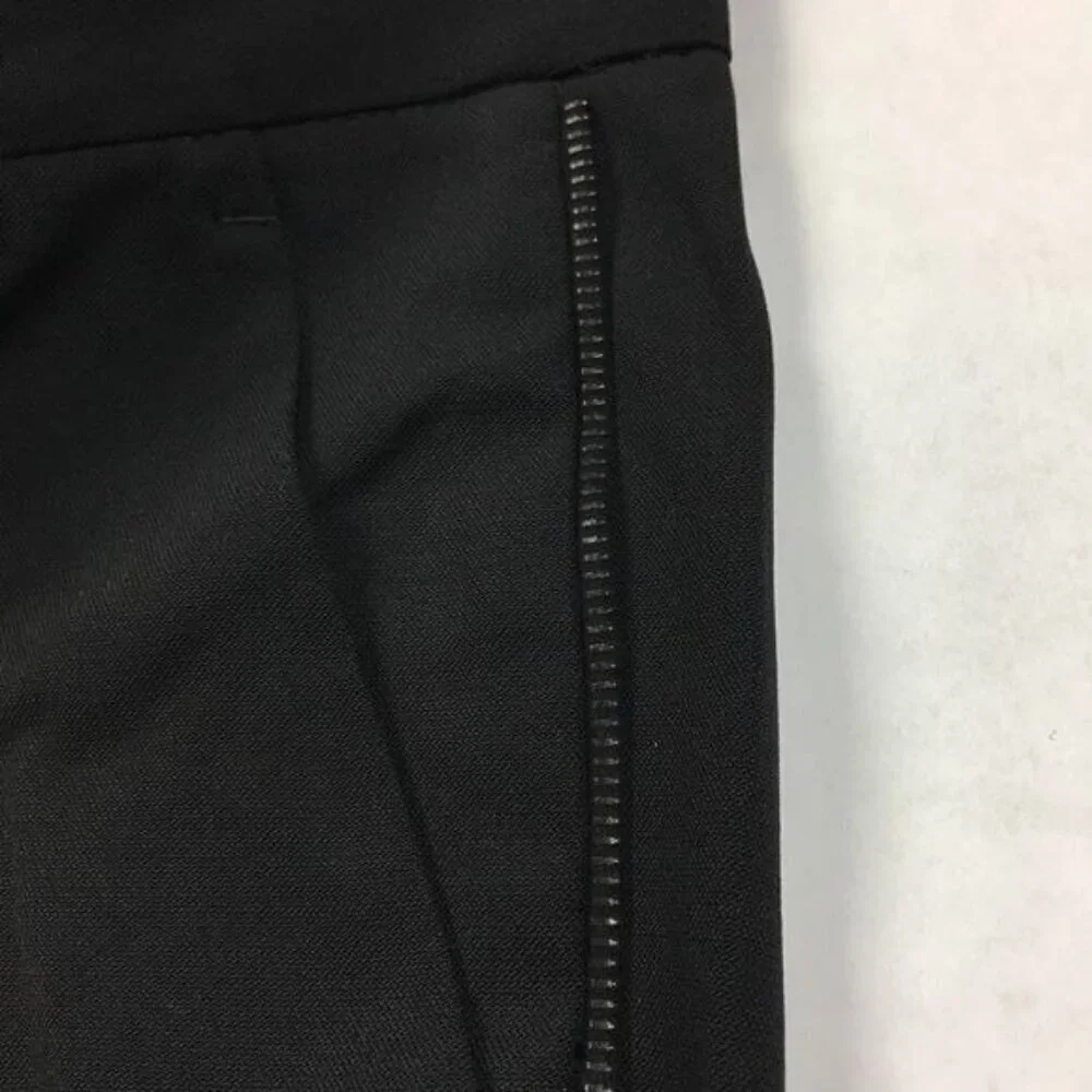 Theory Tassa Poet Wool Zipper Trim Slim Pant - Picture 8 of 8